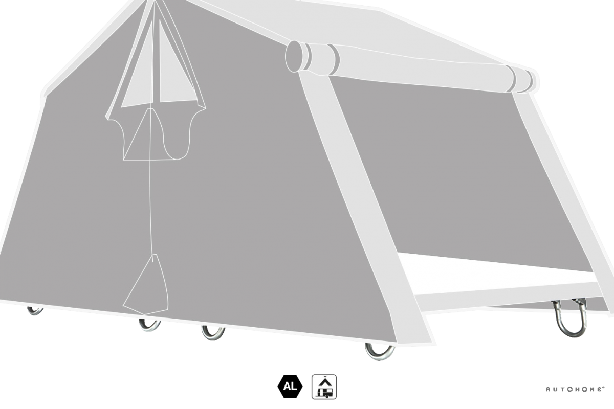 Bodenstandfüße Air-Camping / Overland - Autohome